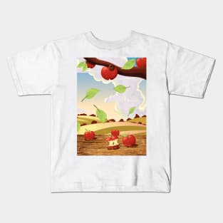 Fall Apples Kids T-Shirt